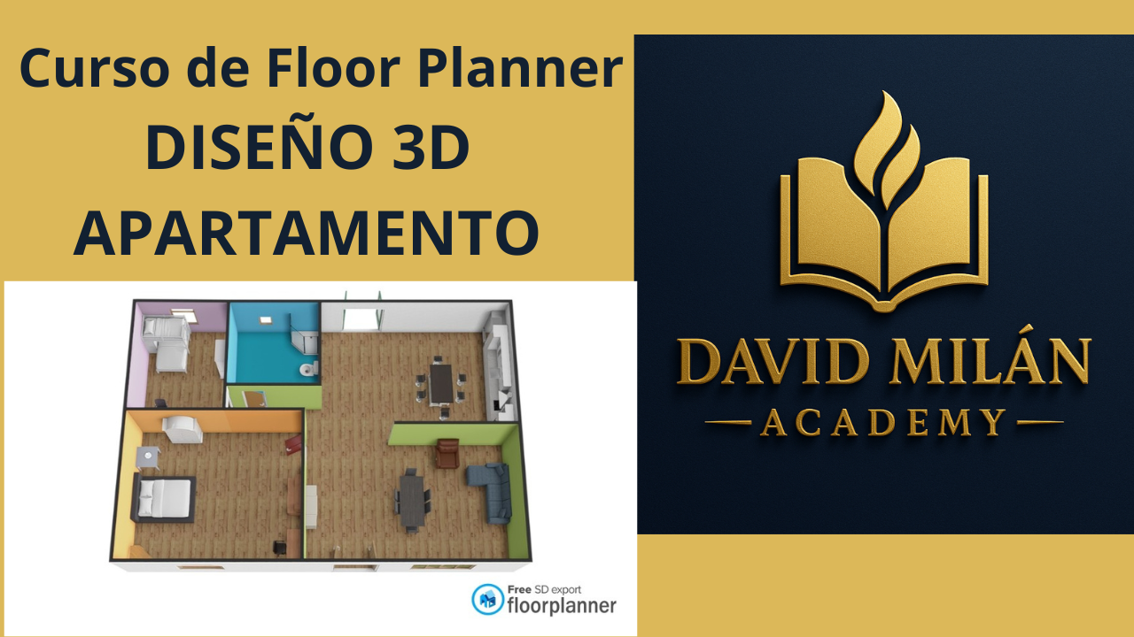 Diseño Apartamento 3D FLOORPLANNER